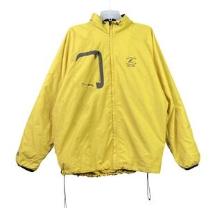 Slazenger Windbreaker Jacket Mens XL Logo Meadow Lark Country Club Golf Gorpcore
